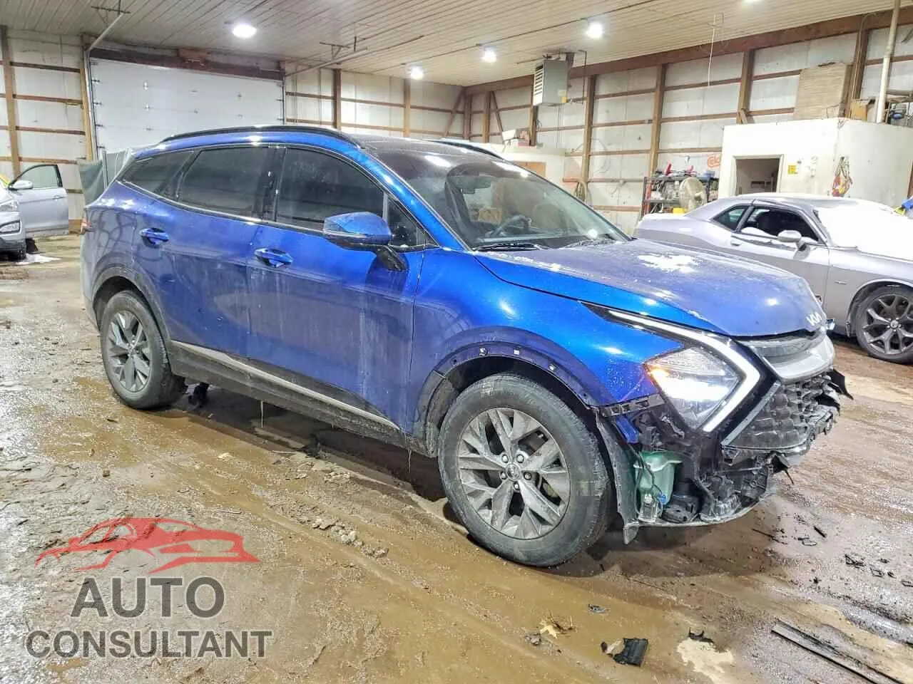 2023 KIA SPORTAGE Damaged VIN 5XYK4CAF3PG120560 – dashboard