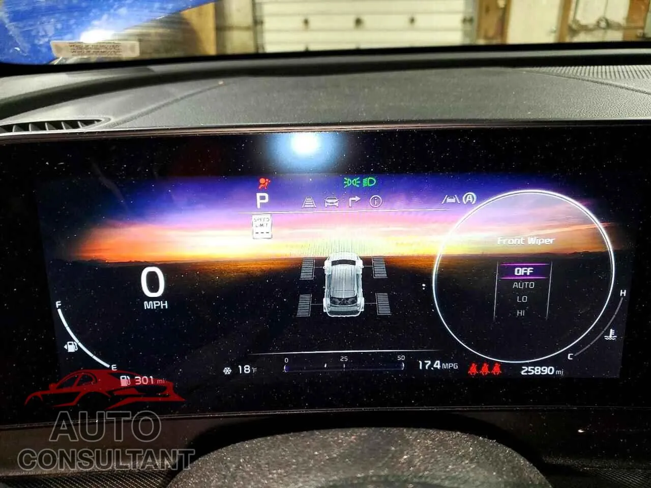 2023 KIA SPORTAGE Damaged VIN 5XYK4CAF3PG120560 – trunk area