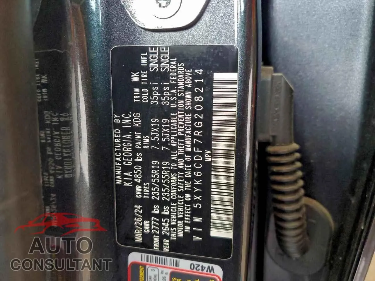 2024 KIA SPORTAGE X Damaged VIN 5XYK6CDF7RG208214 – photo 13