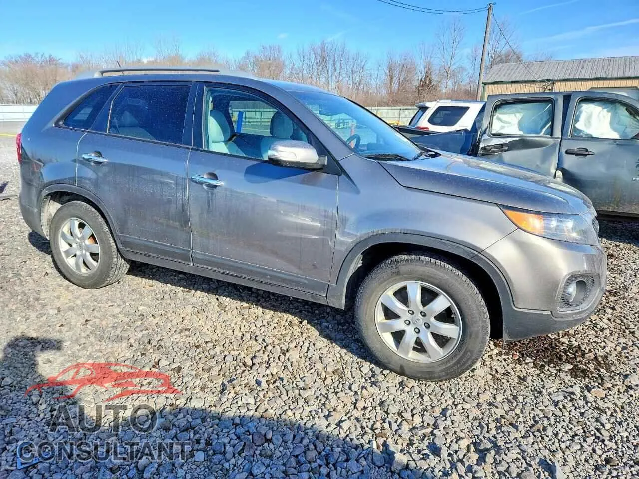 2012 KIA SORENTO Damaged VIN 5XYKT3A65CG286298 – dashboard