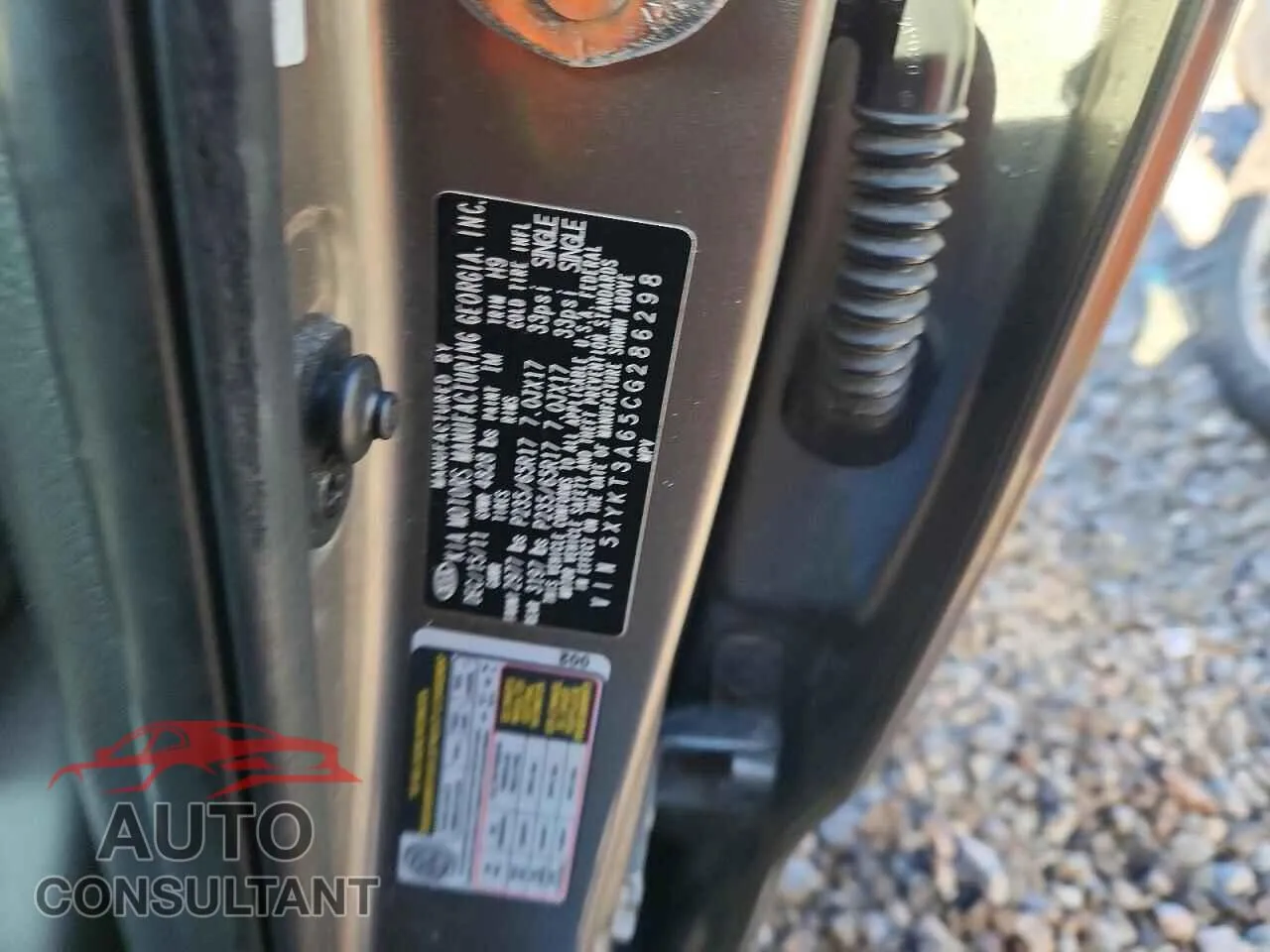 2012 KIA SORENTO Damaged VIN 5XYKT3A65CG286298 – photo 12