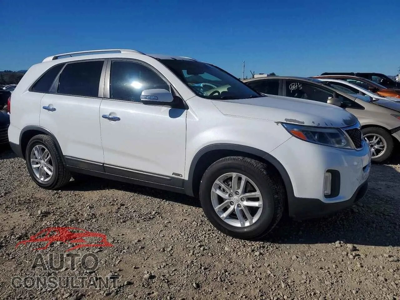 2014 KIA SORENTO Damaged VIN 5XYKT3A69EG448694 – dashboard