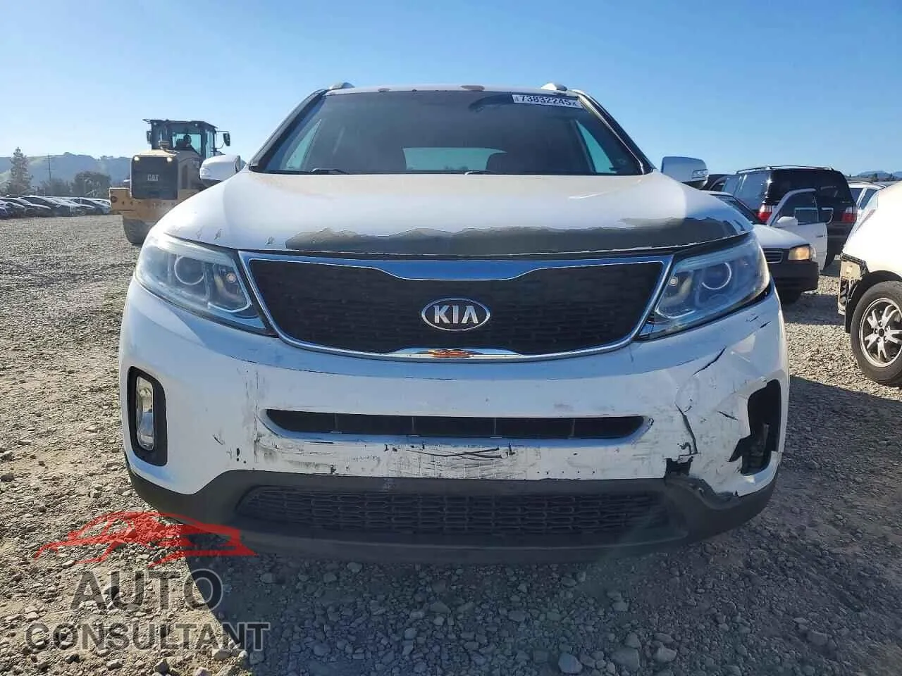 2014 KIA SORENTO Damaged VIN 5XYKT3A69EG448694 – interior seats