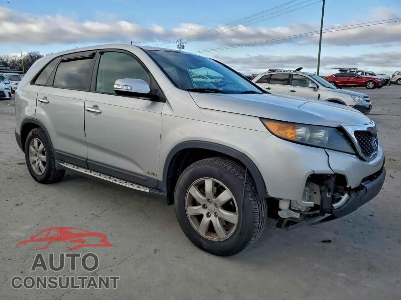 2013 KIA SORENTO Damaged VIN 5XYKTDA64DG334669 – dashboard