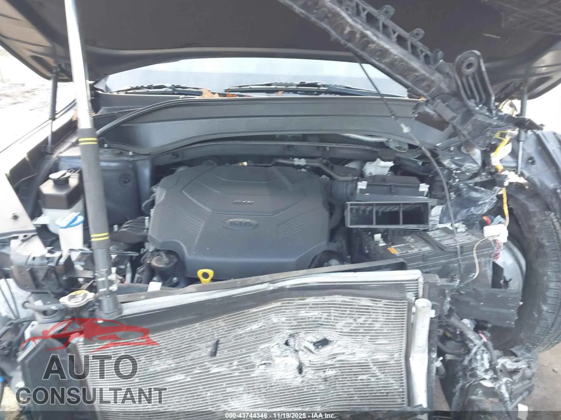 2020 KIA TELLURIDE Damaged VIN 5XYP3DHC0LG002034 – odometer reading