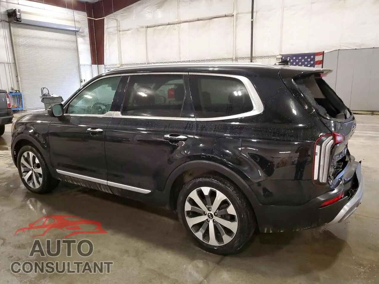 2021 KIA TELLURIDE Used VIN 5XYP6DHC1MG175523 – rear exterior