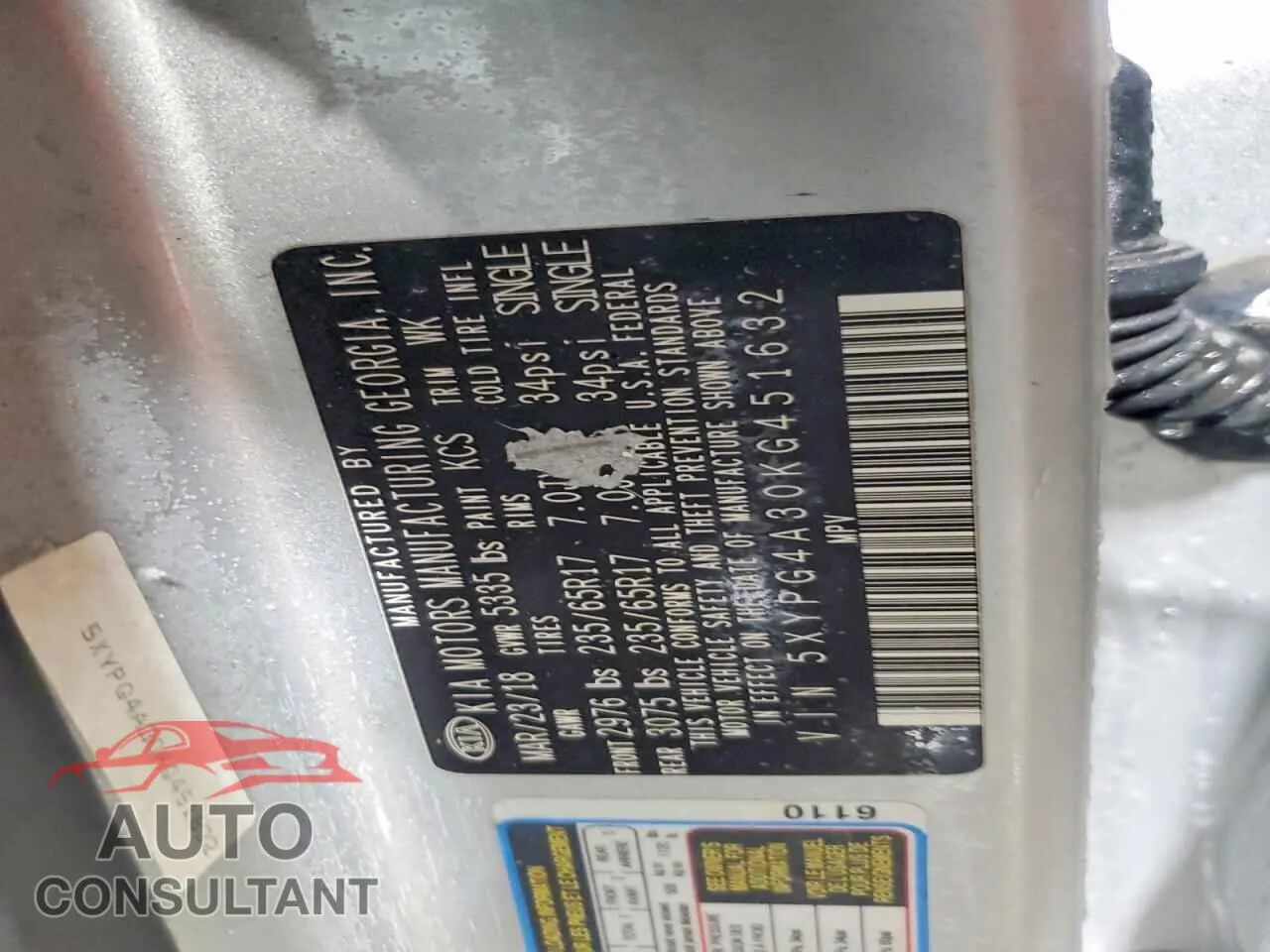 2019 KIA SORENTO Damaged VIN 5XYPG4A30KG451632 – photo 12 2019 KIA SORENTO Damaged VIN 5XYPG4A30KG451632 – photo 12