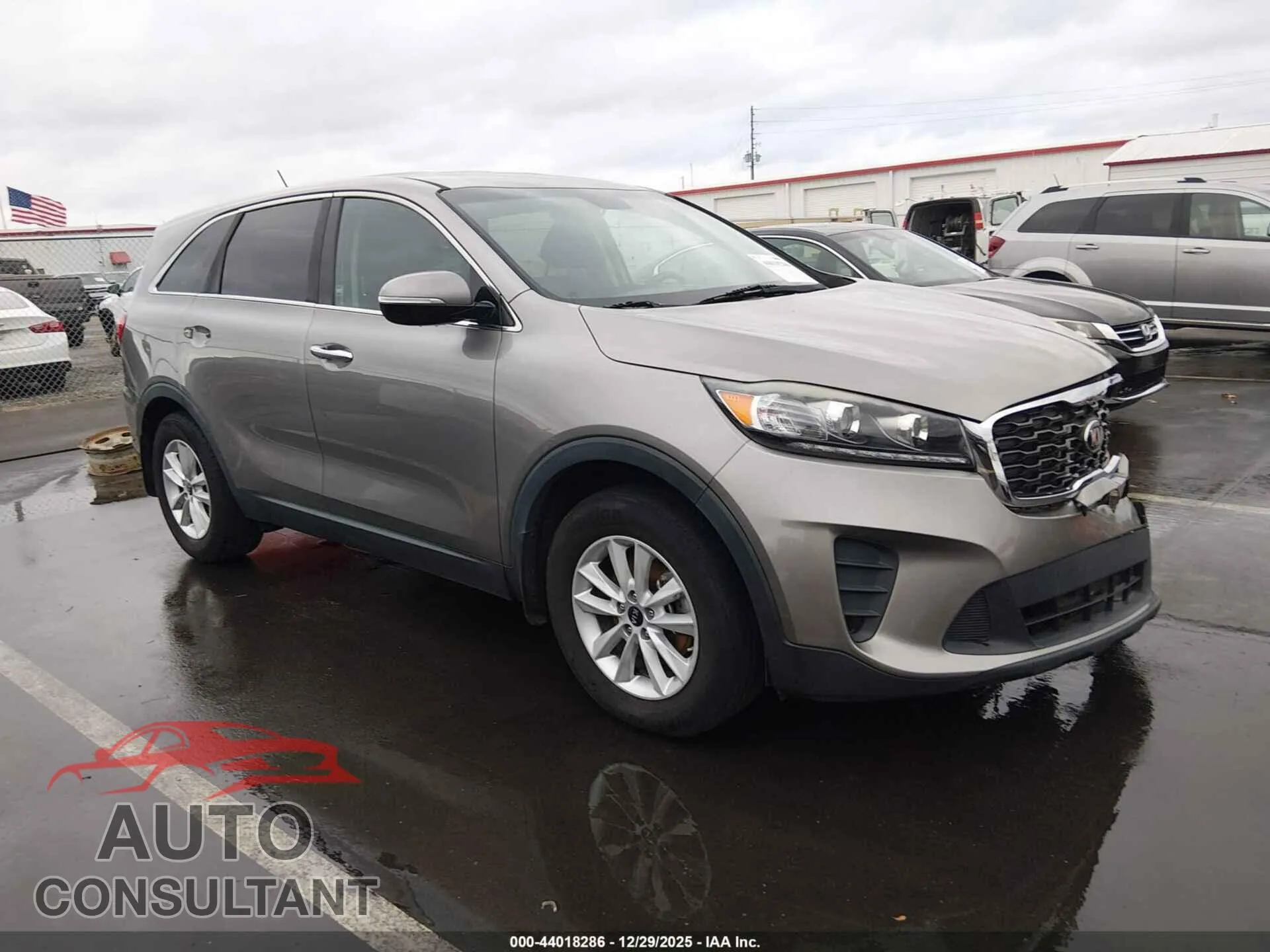 2019 KIA SORENTO VIN 5XYPG4A37KG531669
