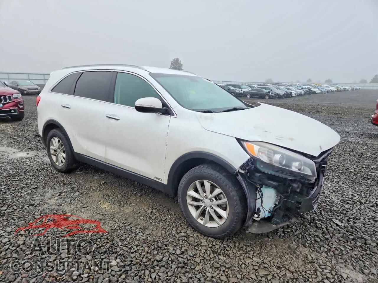 2016 KIA SORENTO Damaged VIN 5XYPGDA38GG060526 – dashboard