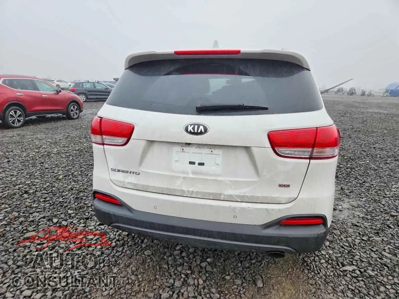 2016 KIA SORENTO Damaged VIN 5XYPGDA38GG060526 – engine bay