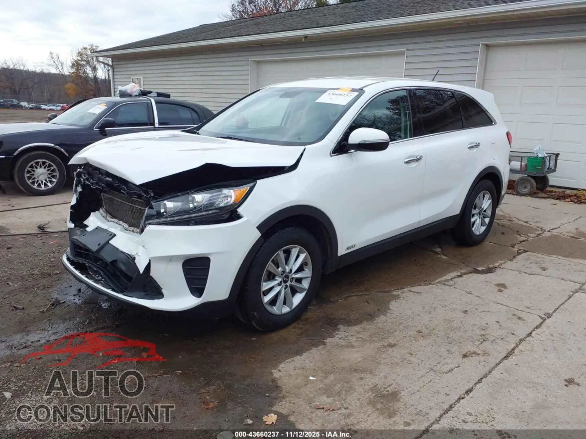 2020 KIA SORENTO Damaged VIN 5XYPGDA39LG651250 – rear exterior