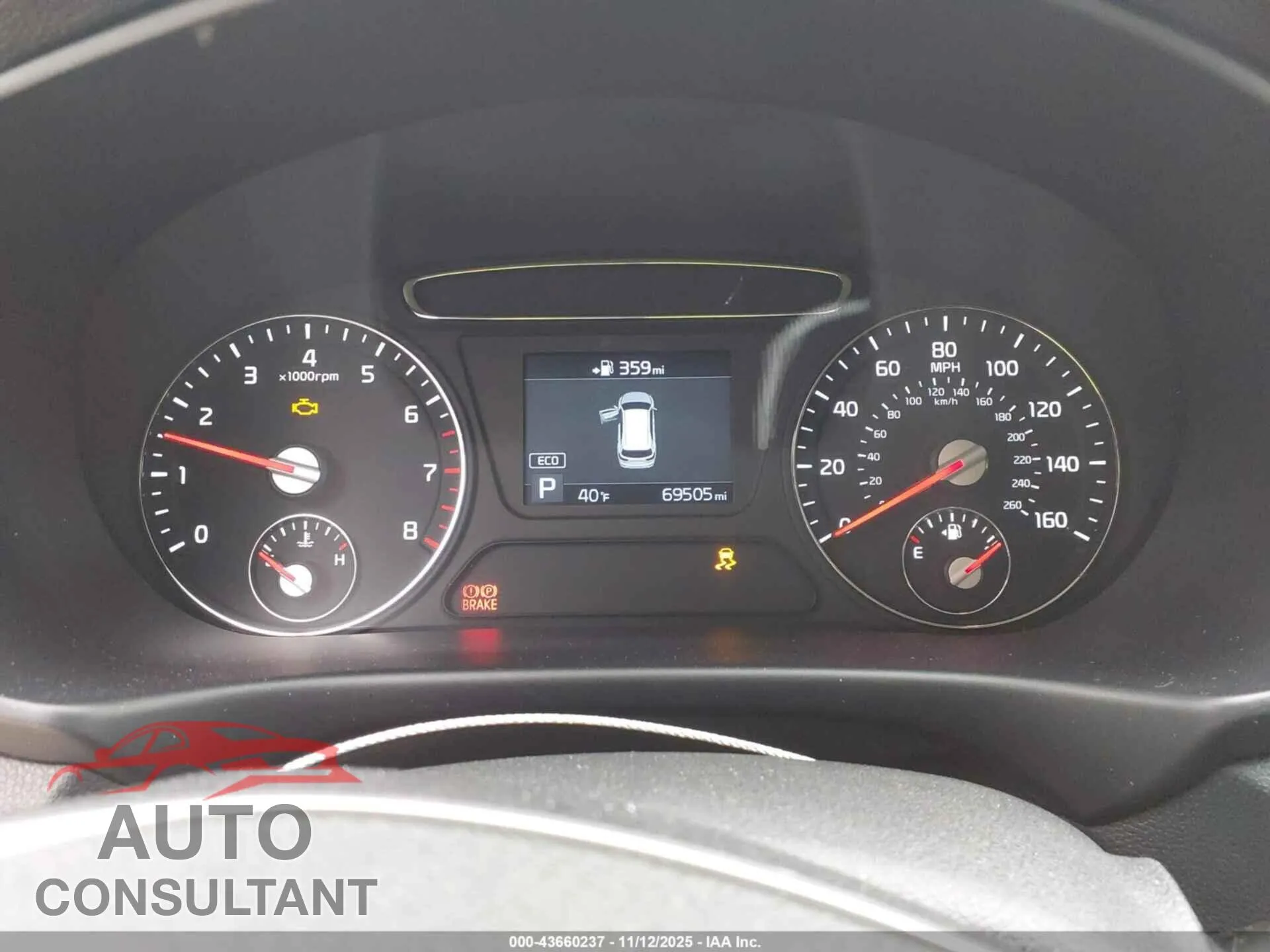 2020 KIA SORENTO Damaged VIN 5XYPGDA39LG651250 – exterior detail