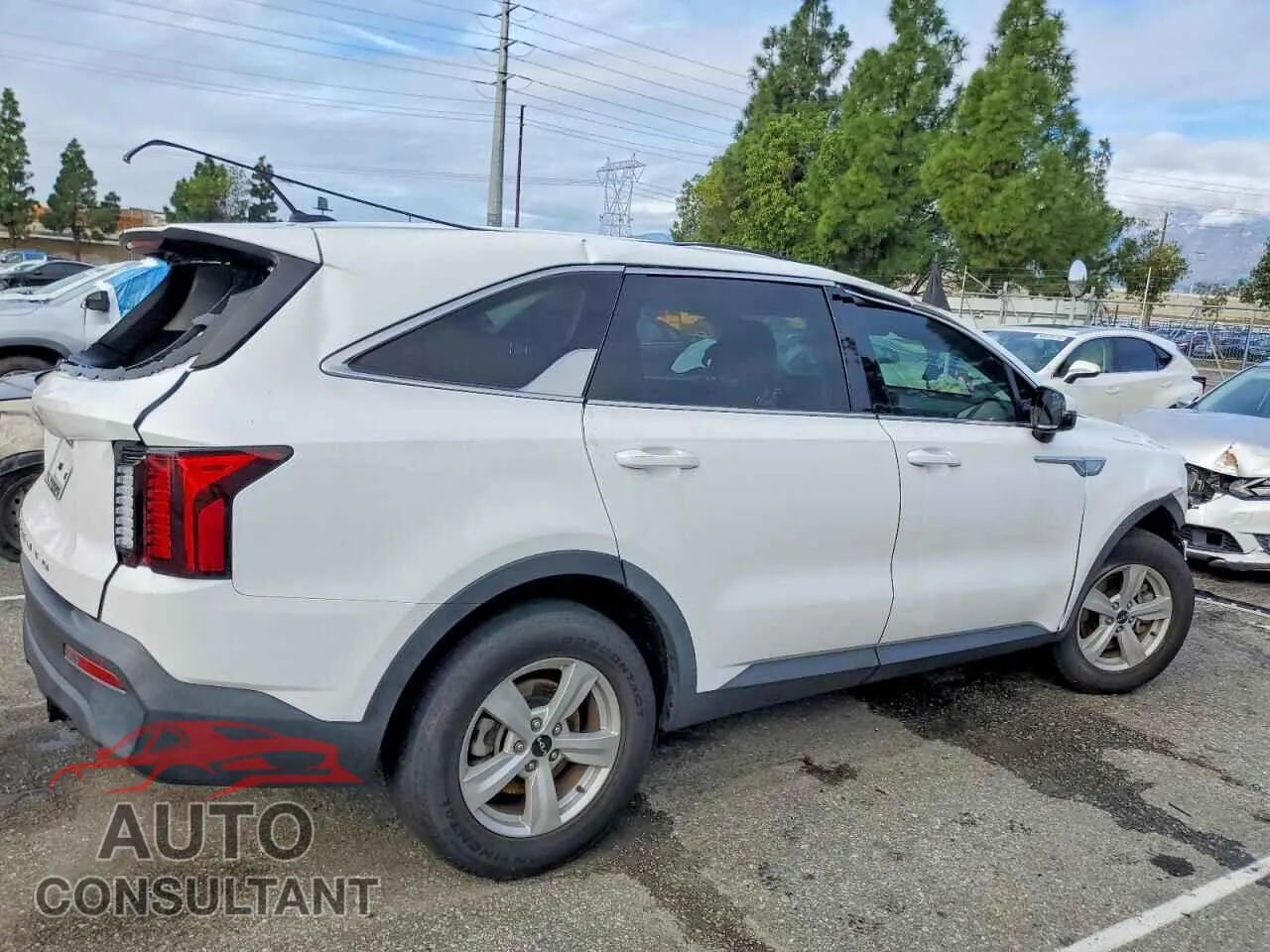 2022 KIA SORENTO Damaged VIN 5XYRG4LC6NG119057 – side profile
