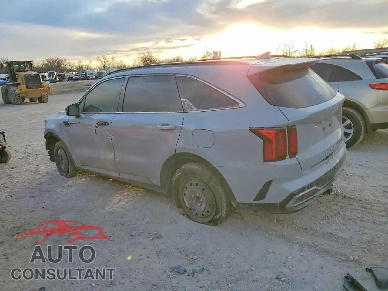 2022 KIA SORENTO Damaged VIN 5XYRH4LF5NG093428 – rear exterior