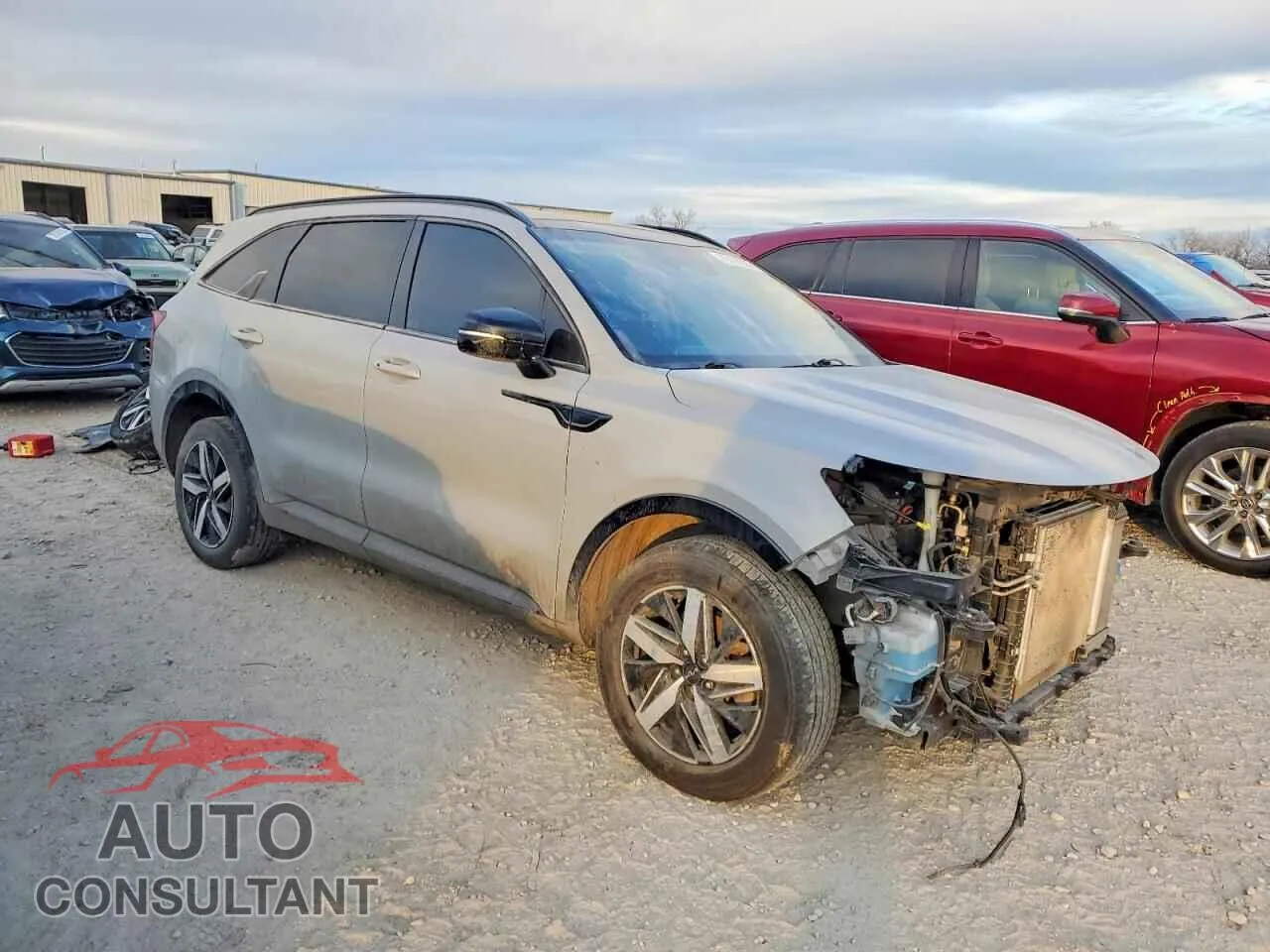 2022 KIA SORENTO Damaged VIN 5XYRH4LF5NG093428 – dashboard