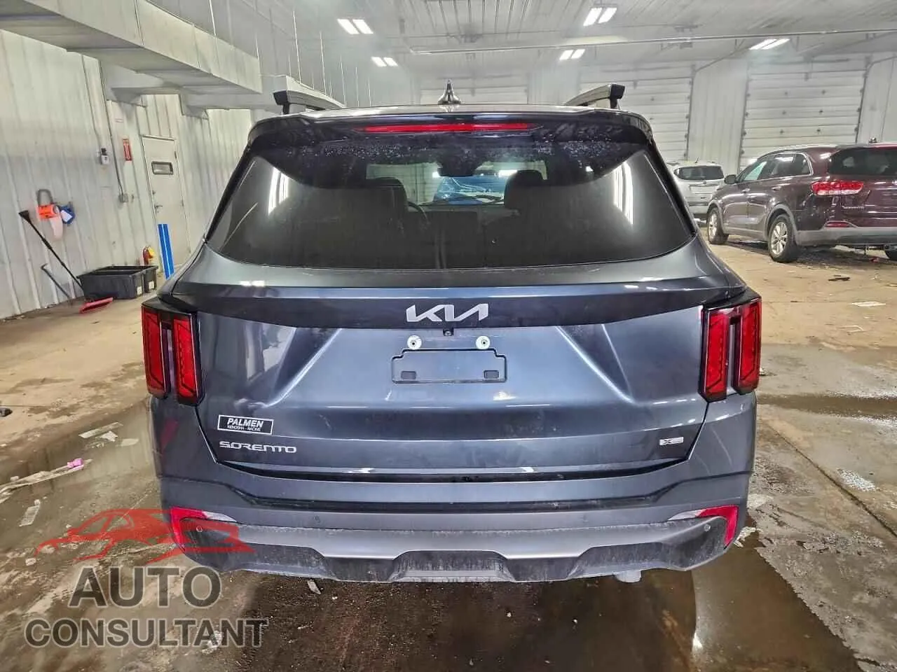 2024 KIA SORENTO Damaged VIN 5XYRHDJF9RG306910 – engine bay