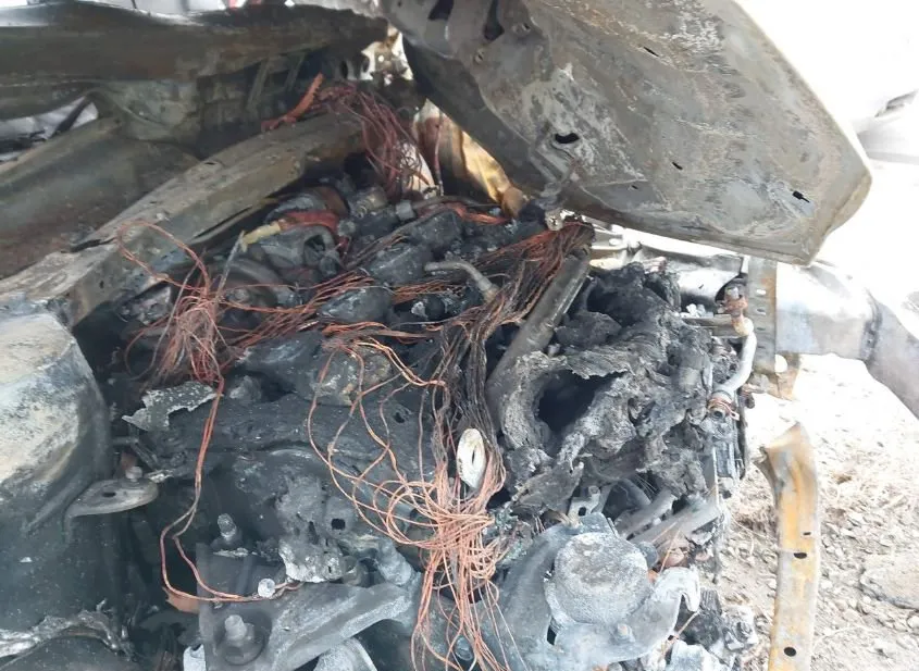 2024 KIA Sorento Damaged VIN 5XYRKDJF8RG259225 – engine bay
