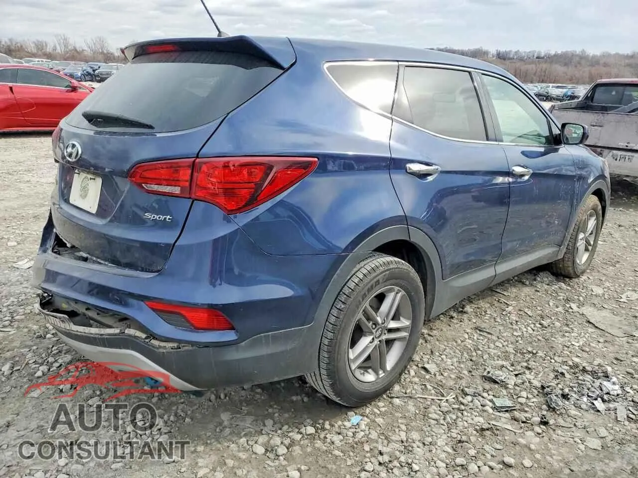 2018 HYUNDAI SANTA FE Damaged VIN 5XYZT3LB3JG526244 – side profile 2018 HYUNDAI SANTA FE Damaged VIN 5XYZT3LB3JG526244 – side profile