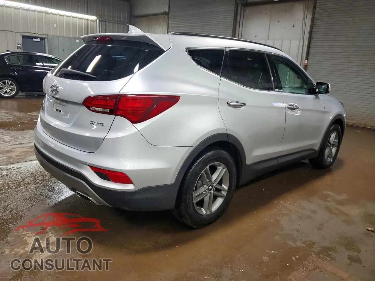 2017 HYUNDAI SANTA FE Damaged VIN 5XYZU3LB1HG382247 – side profile