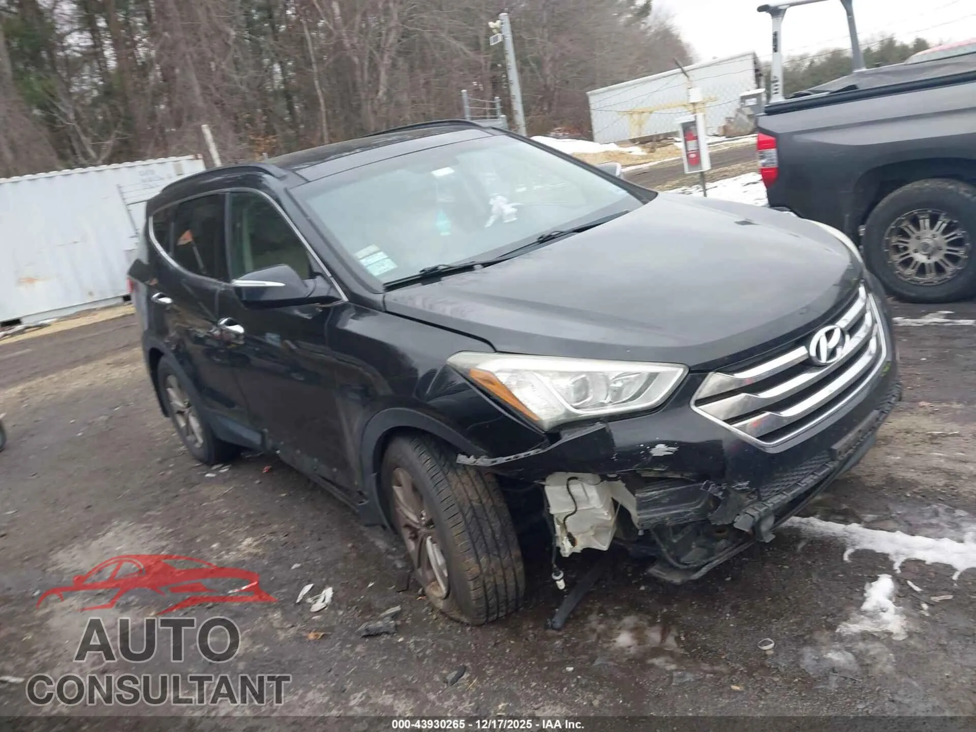 2014 HYUNDAI SANTA FE SPORT VIN 5XYZUDLB6EG154245