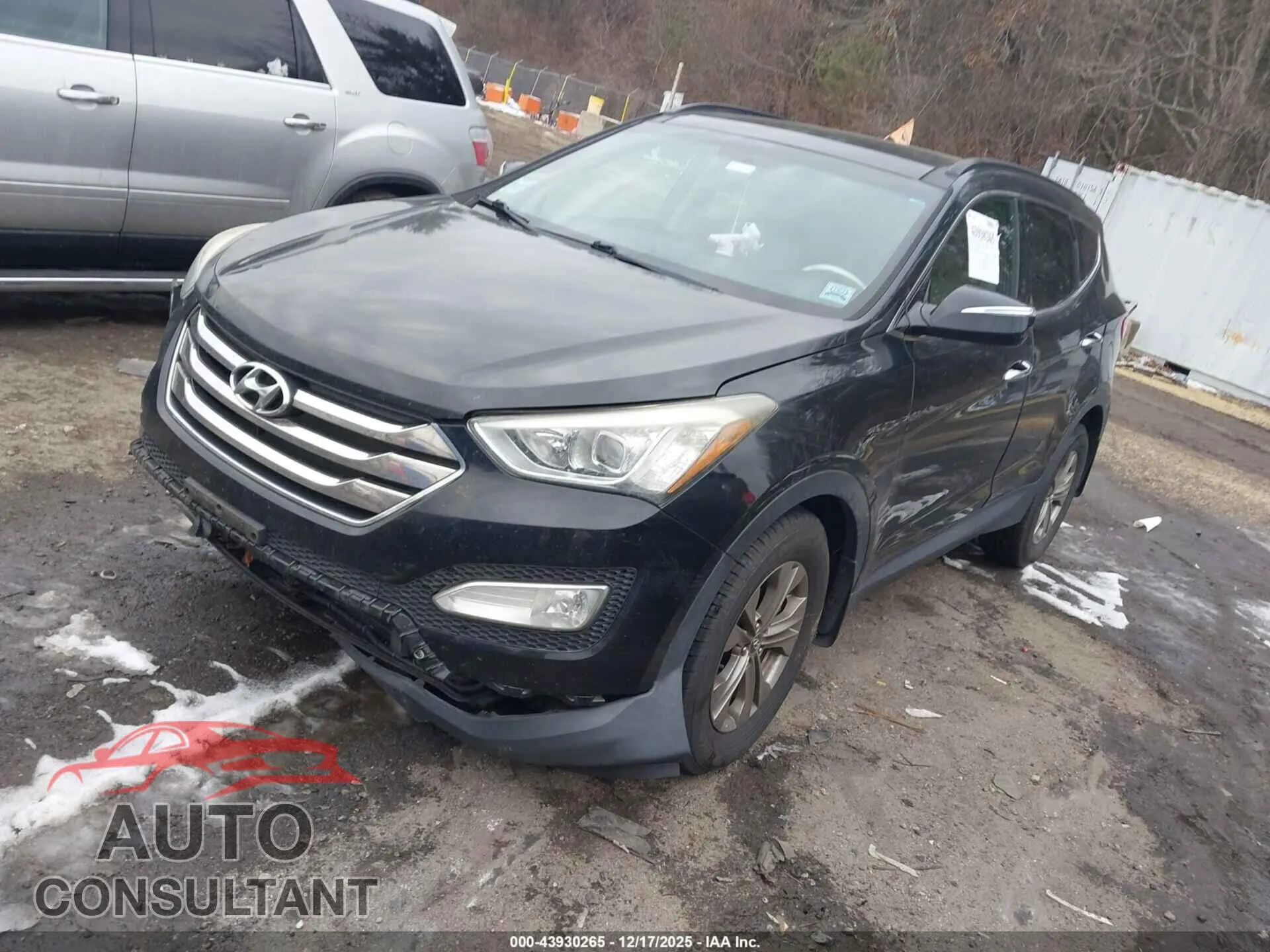 2014 HYUNDAI SANTA FE SPORT Damaged VIN 5XYZUDLB6EG154245 – rear exterior