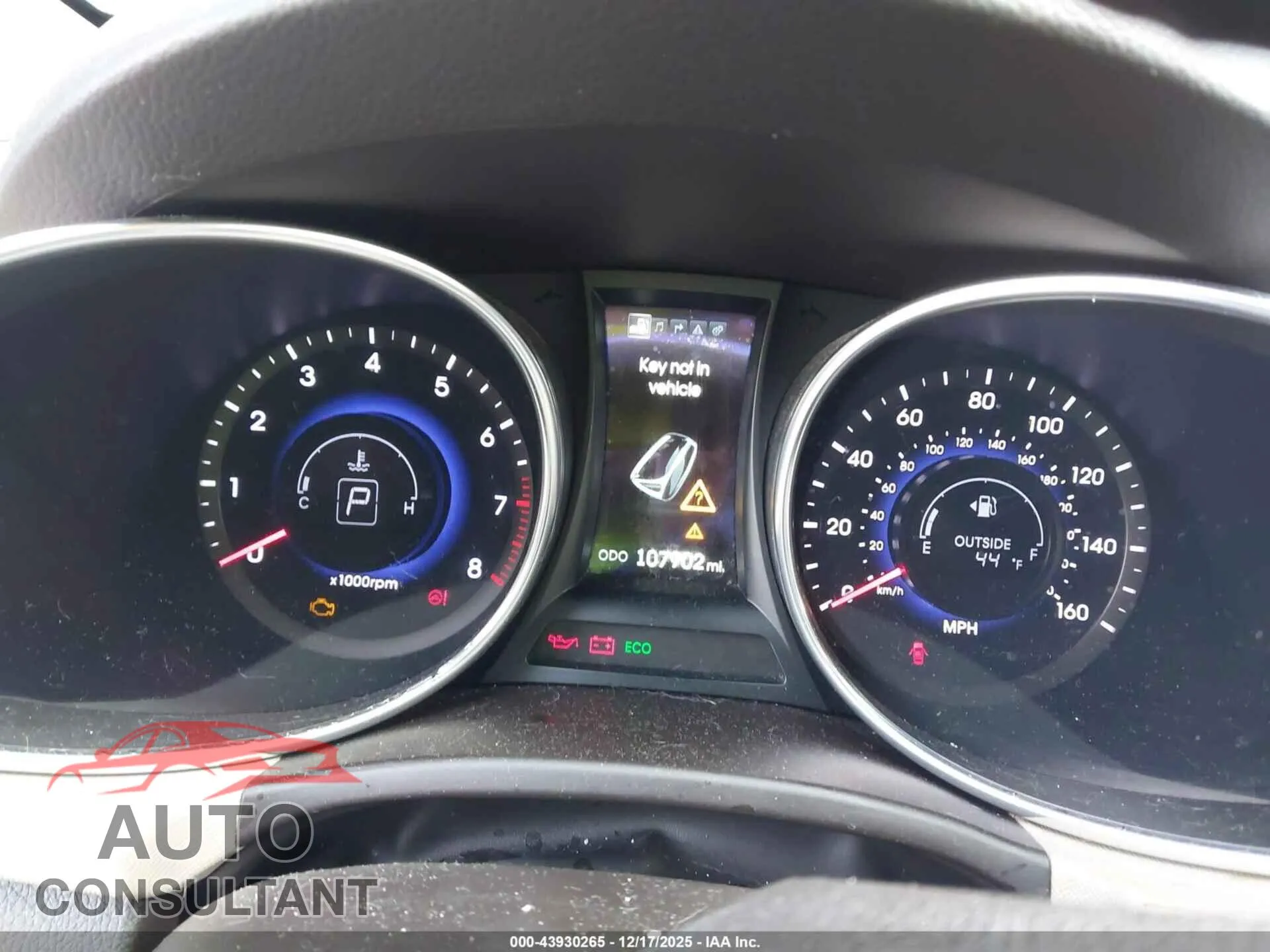 2014 HYUNDAI SANTA FE SPORT Damaged VIN 5XYZUDLB6EG154245 – exterior detail