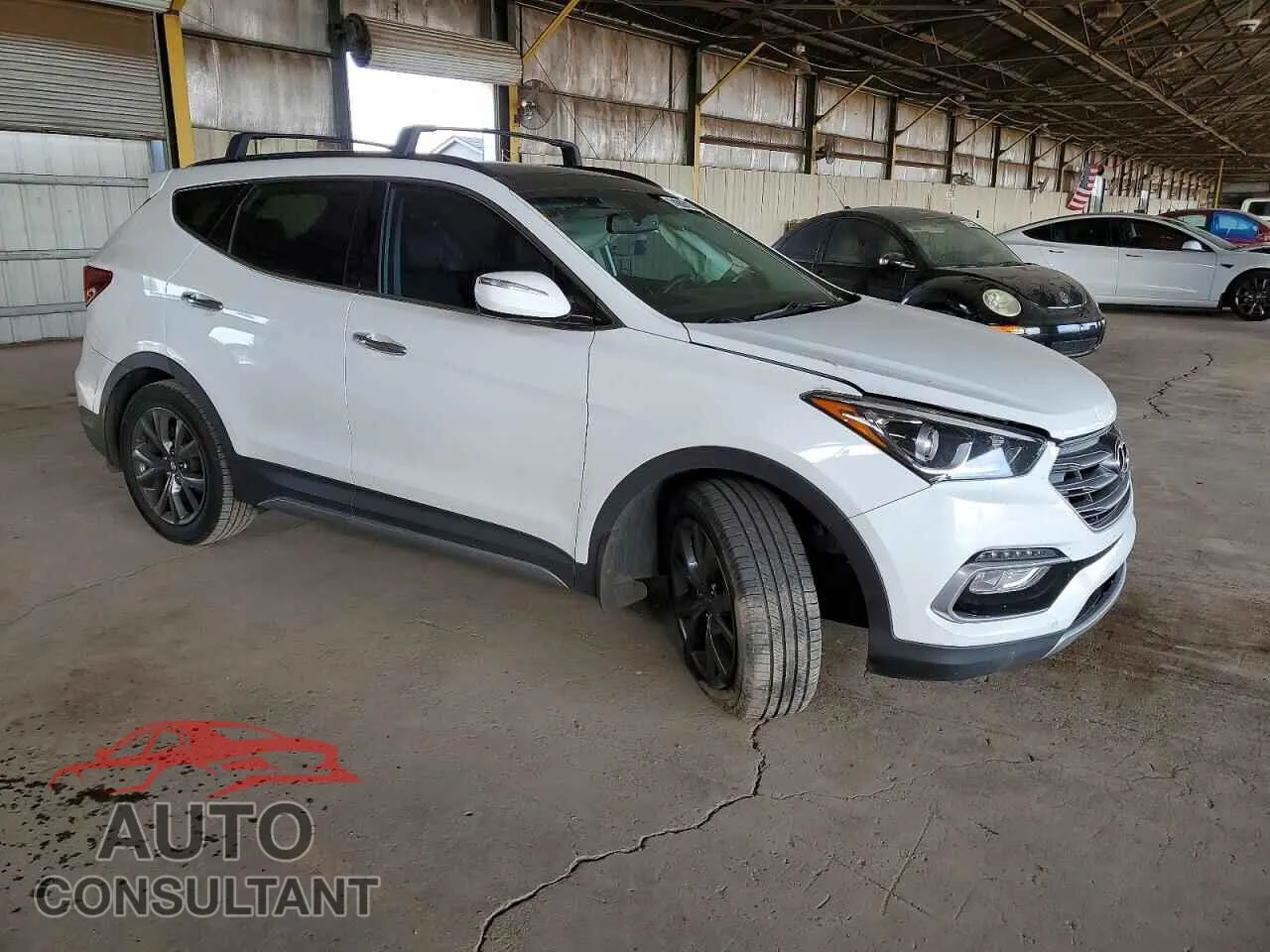 2018 HYUNDAI SANTA FE Damaged VIN 5XYZW4LA4JG527357 – dashboard