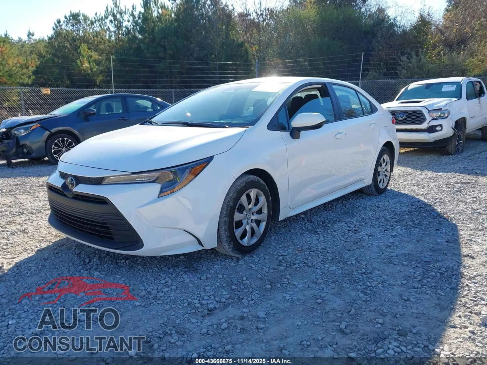 2024 TOYOTA COROLLA Damaged VIN 5YFB4MDE7RP137322 – rear exterior