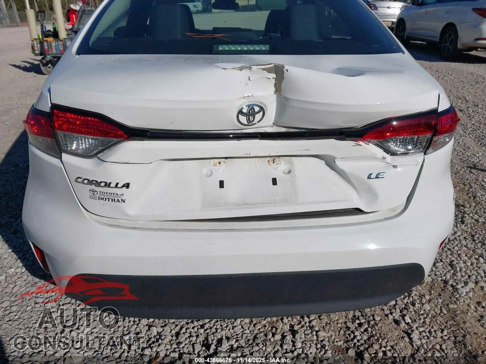 2024 TOYOTA COROLLA Damaged VIN 5YFB4MDE7RP137322 – engine bay