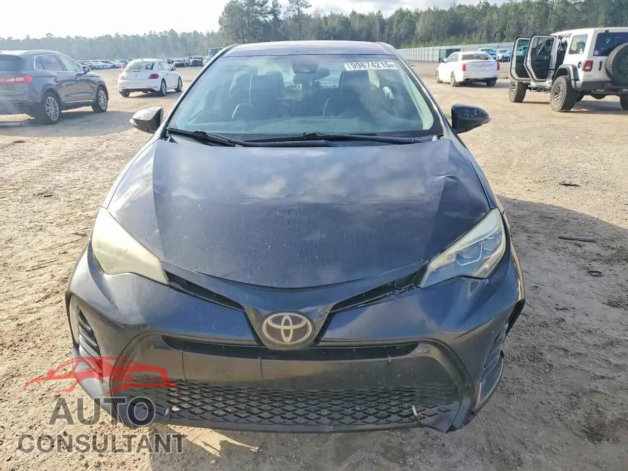 2018 TOYOTA COROLLA Damaged VIN 5YFBURHE3JP762876 – interior seats