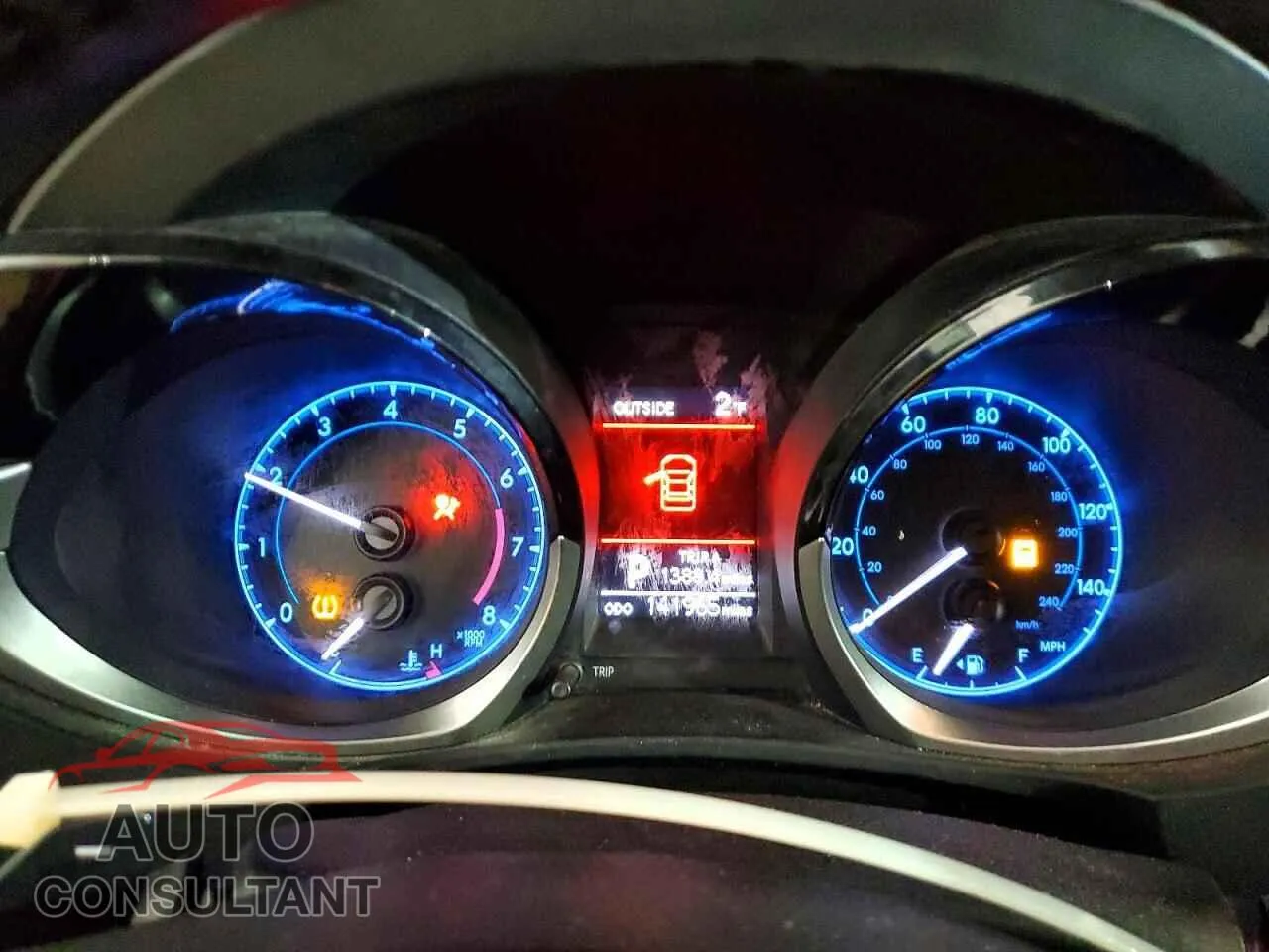 2015 TOYOTA COROLLA Damaged VIN 5YFBURHE4FP228406 – trunk area