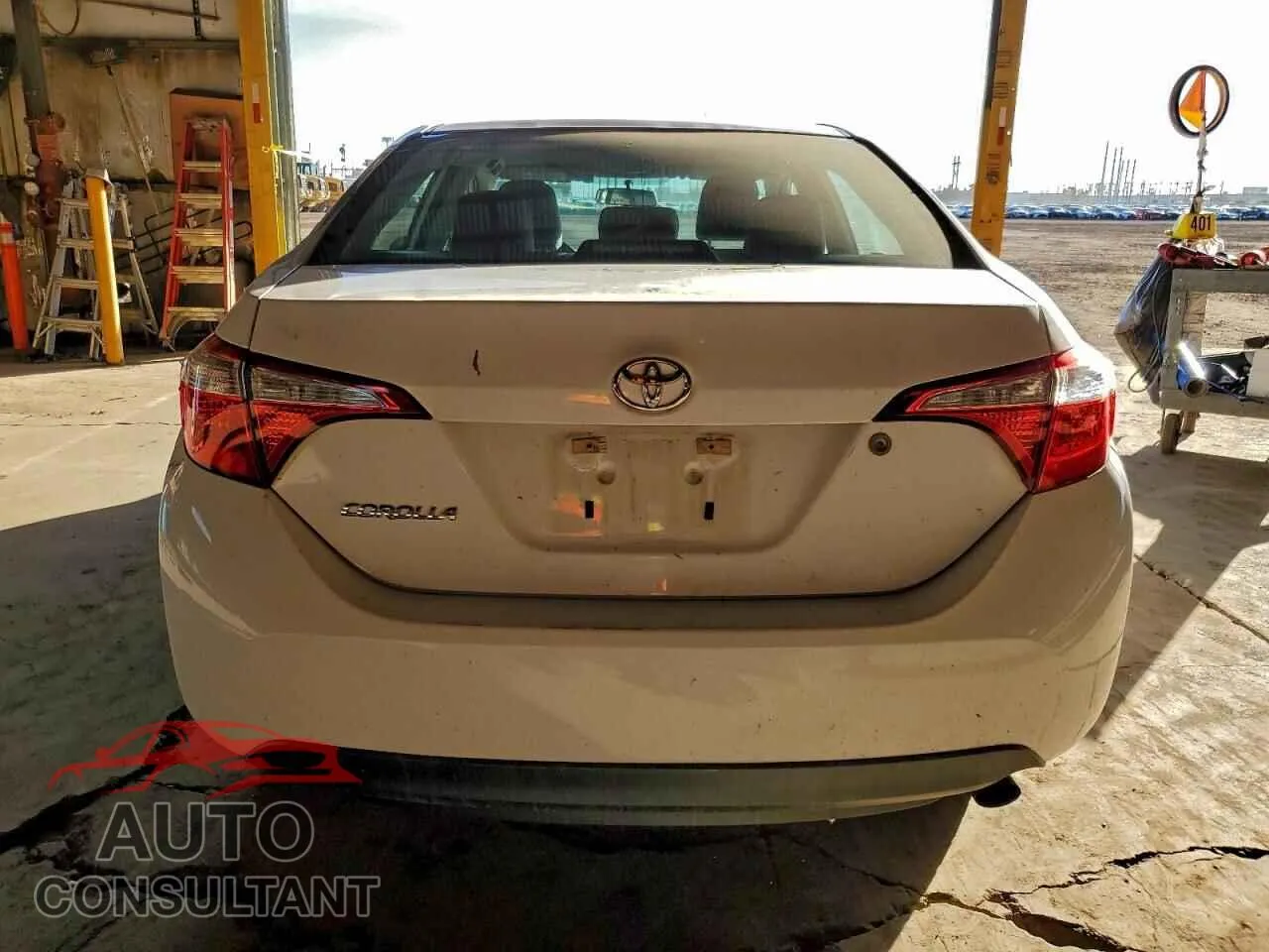 2016 TOYOTA COROLLA Damaged VIN 5YFBURHE4GP392496 – engine bay