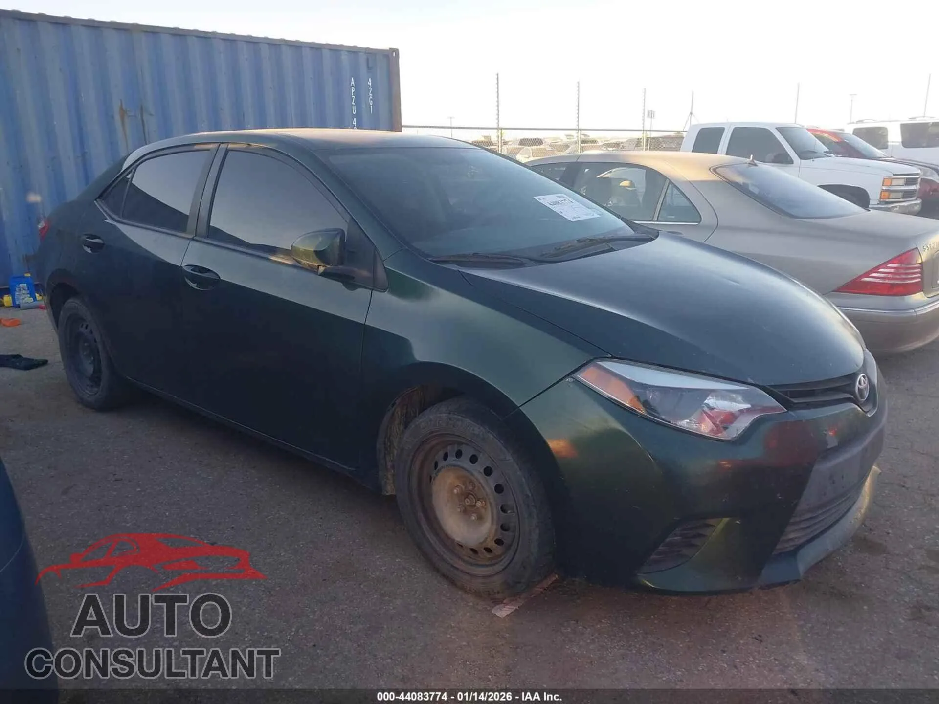 2014 TOYOTA COROLLA – VIN 5YFBURHE5EP128989 2014 TOYOTA COROLLA VIN 5YFBURHE5EP128989