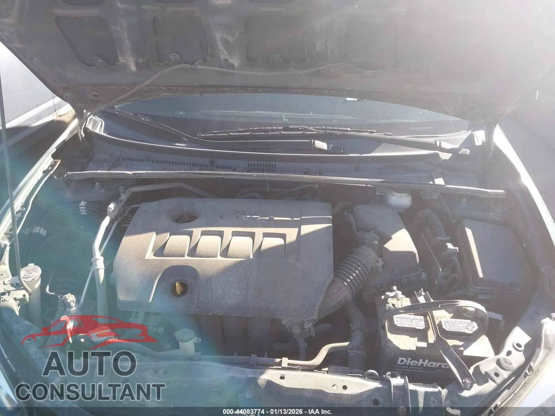 2014 TOYOTA COROLLA Damaged VIN 5YFBURHE5EP128989 – odometer reading