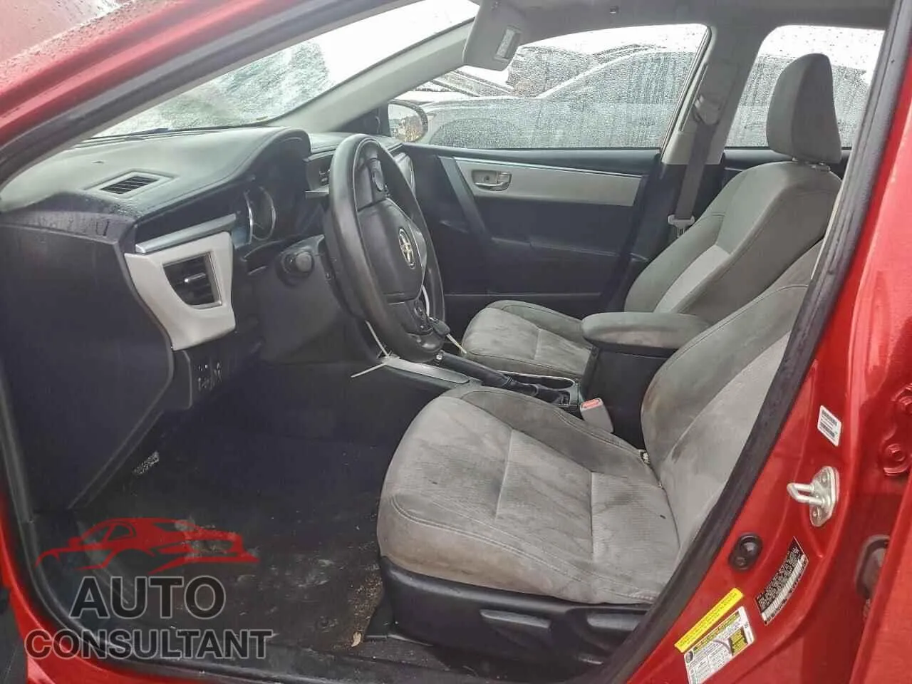 2015 TOYOTA COROLLA Damaged VIN 5YFBURHE9FP302712 – exterior detail