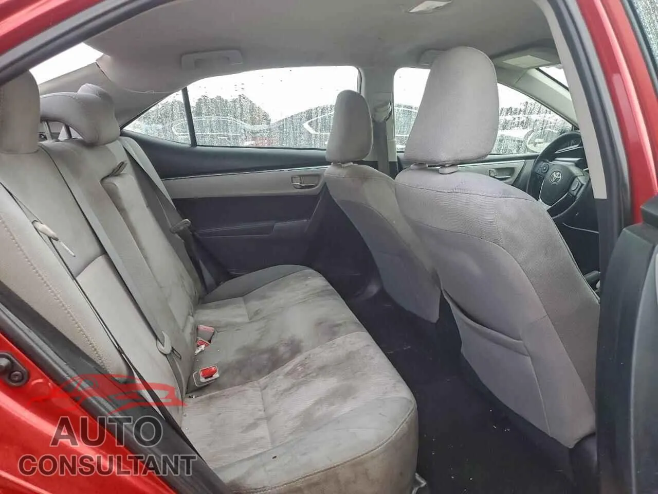 2015 TOYOTA COROLLA Damaged VIN 5YFBURHE9FP302712 – odometer reading