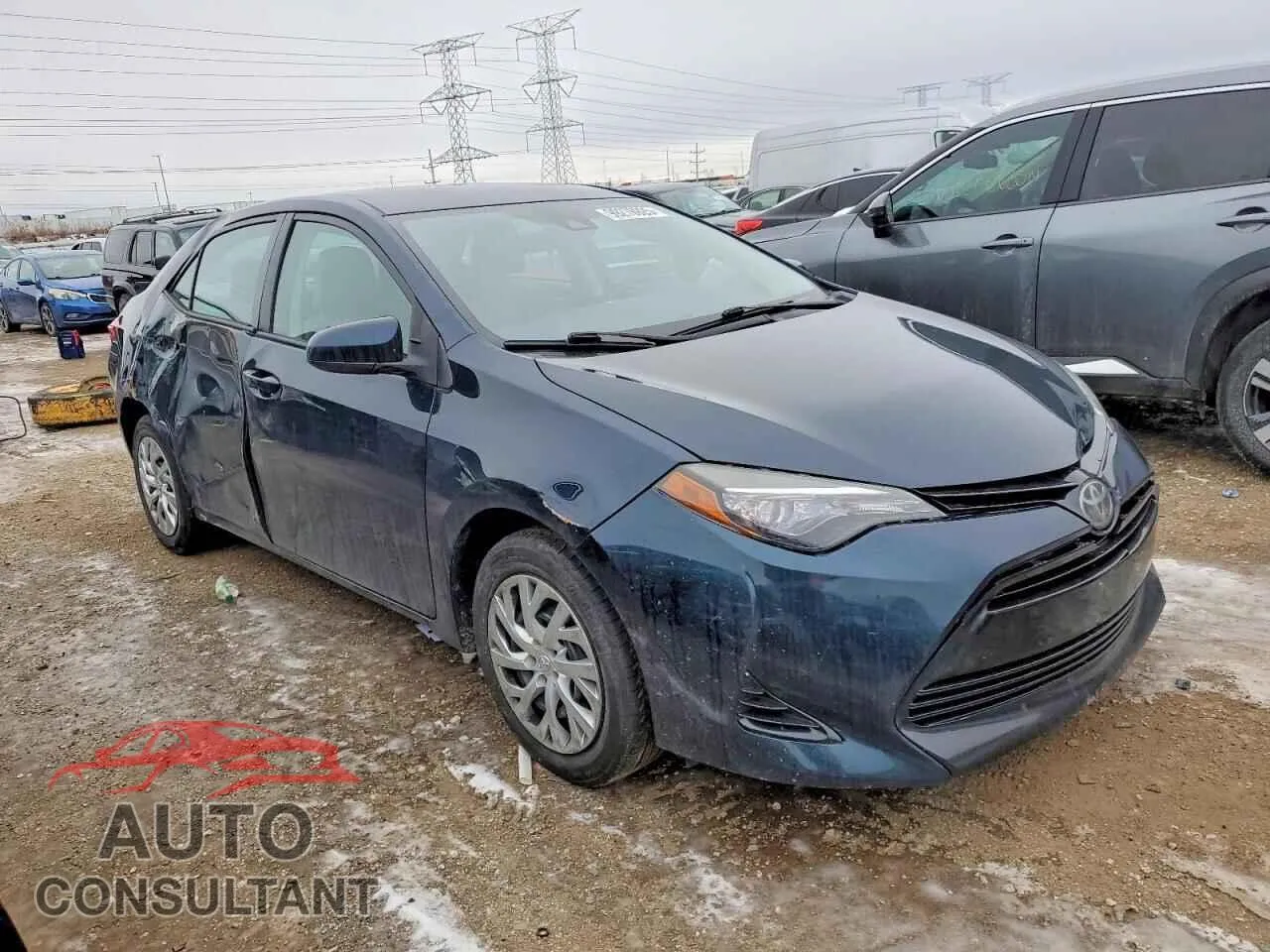 2017 TOYOTA COROLLA Damaged VIN 5YFBURHE9HP599614 – dashboard