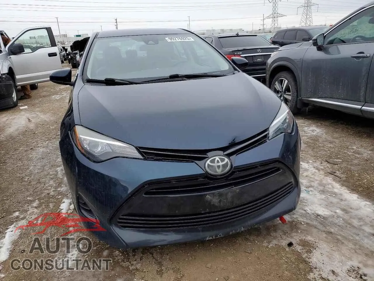 2017 TOYOTA COROLLA Damaged VIN 5YFBURHE9HP599614 – interior seats
