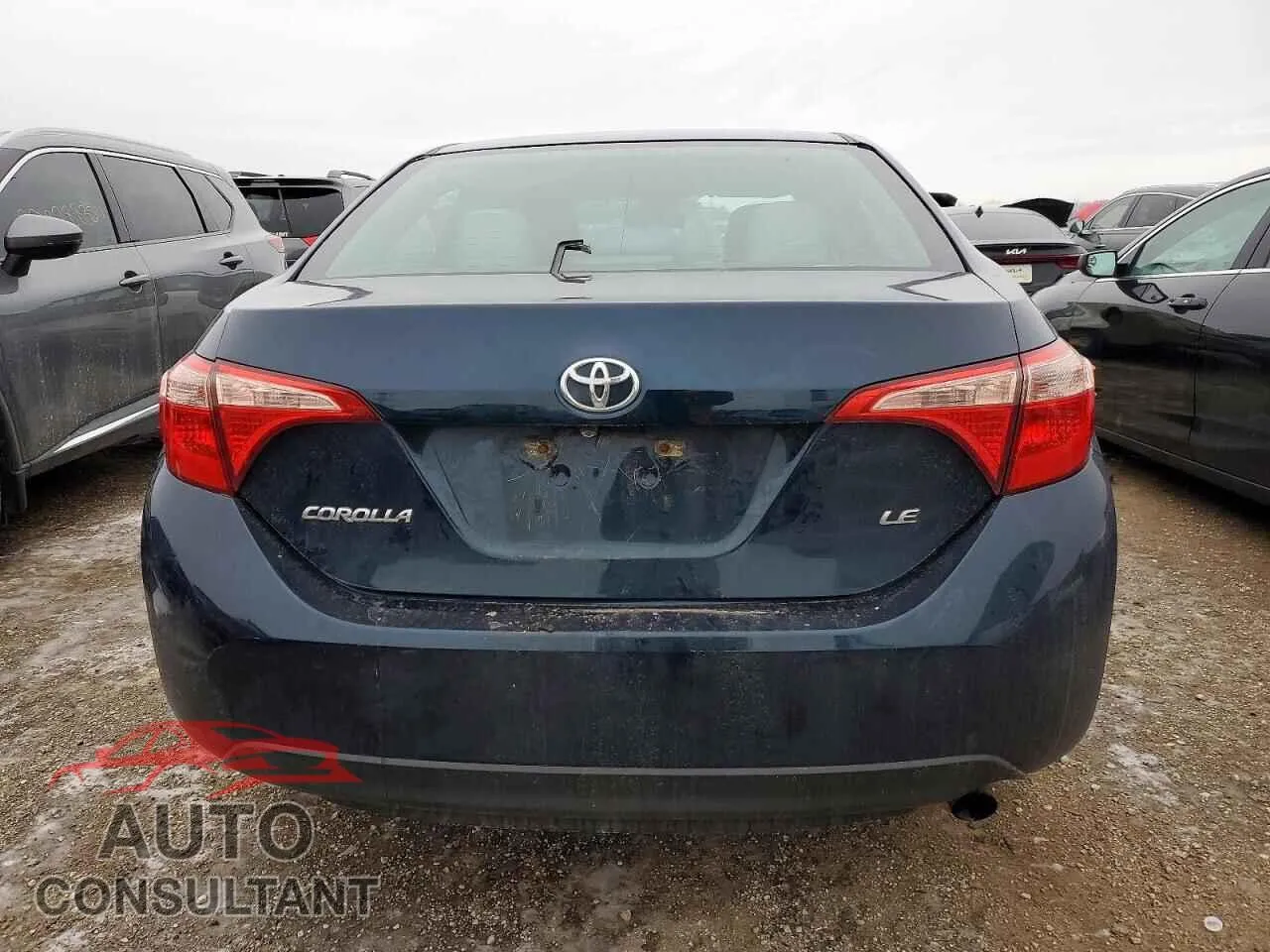 2017 TOYOTA COROLLA Damaged VIN 5YFBURHE9HP599614 – engine bay
