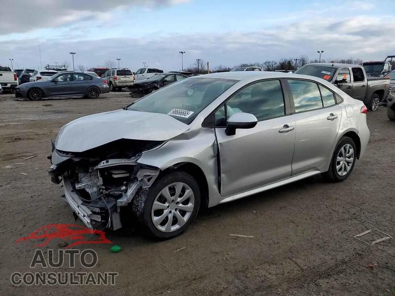 2021 TOYOTA COROLLA VIN 5YFEPMAE0MP233598