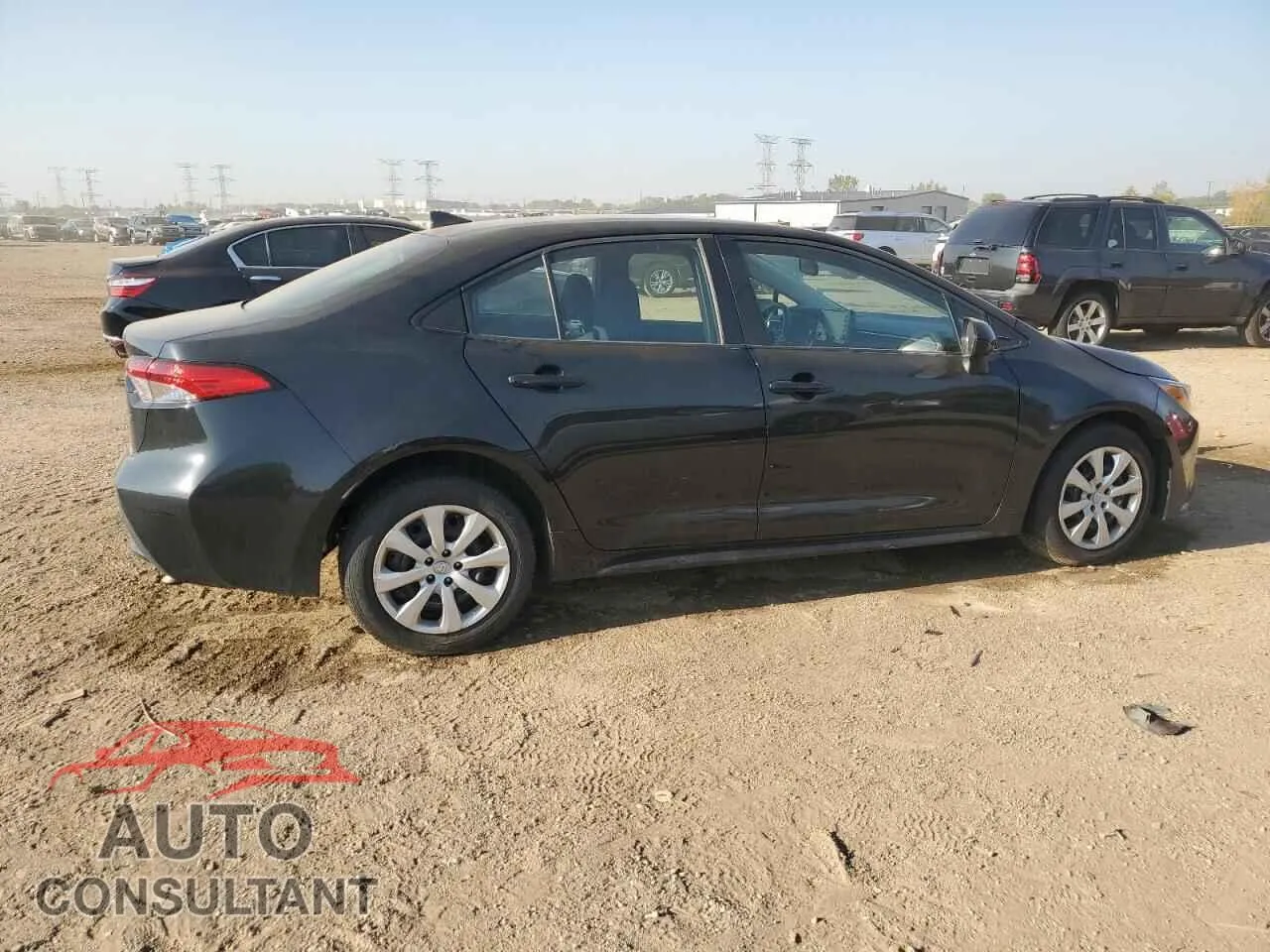 2022 TOYOTA COROLLA Damaged VIN 5YFEPMAE4NP340624 – side profile