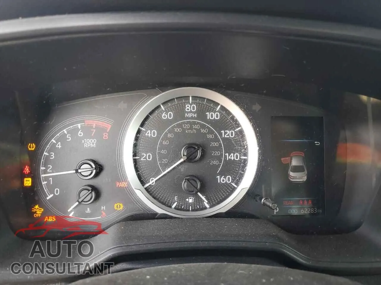 2022 TOYOTA COROLLA Damaged VIN 5YFEPMAE4NP340624 – trunk area