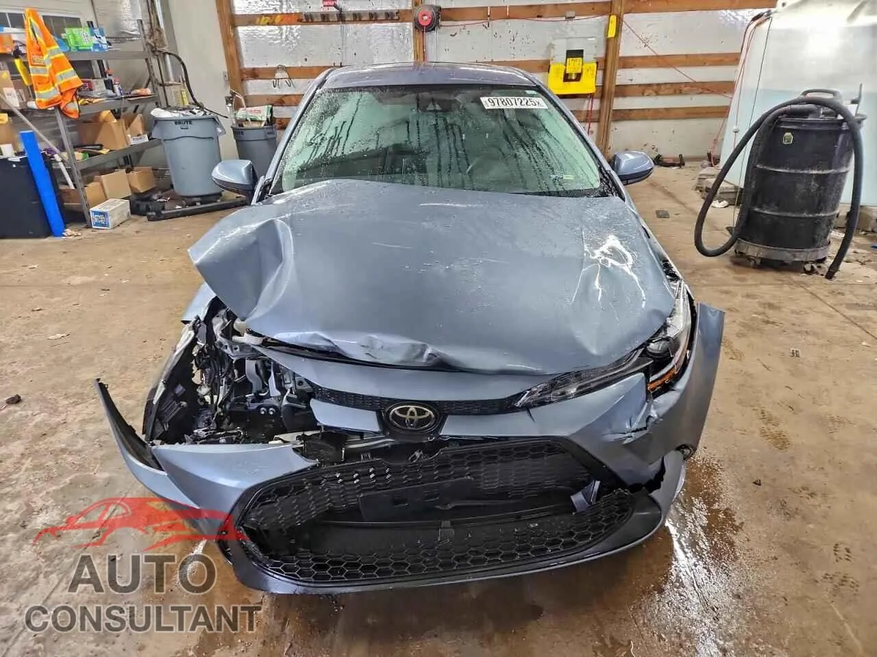 2021 TOYOTA COROLLA Damaged VIN 5YFEPMAE7MP209380 – interior seats
