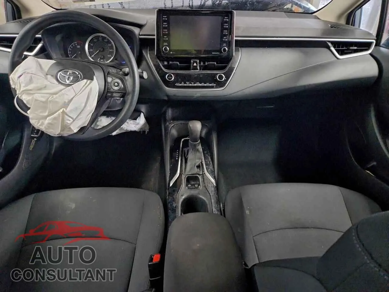 2021 TOYOTA COROLLA Damaged VIN 5YFEPMAE7MP209380 – undercarriage