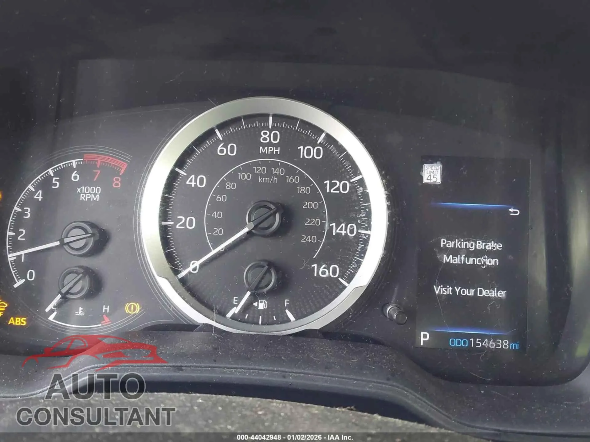 2020 TOYOTA COROLLA Damaged VIN 5YFEPRAE1LP114213 – exterior detail