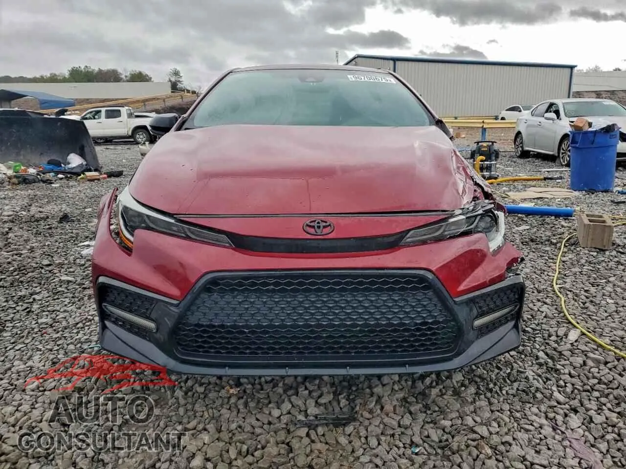 2022 TOYOTA COROLLA Damaged VIN 5YFS4MCE4NP100465 – interior seats
