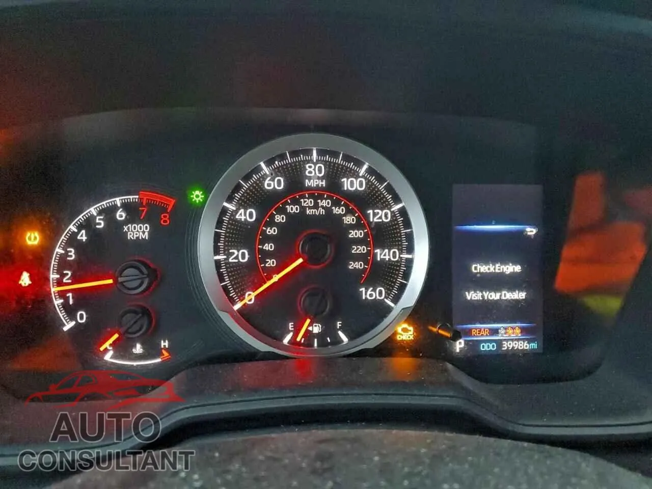 2021 TOYOTA COROLLA Damaged VIN 5YFS4MCEXMP095965 – trunk area