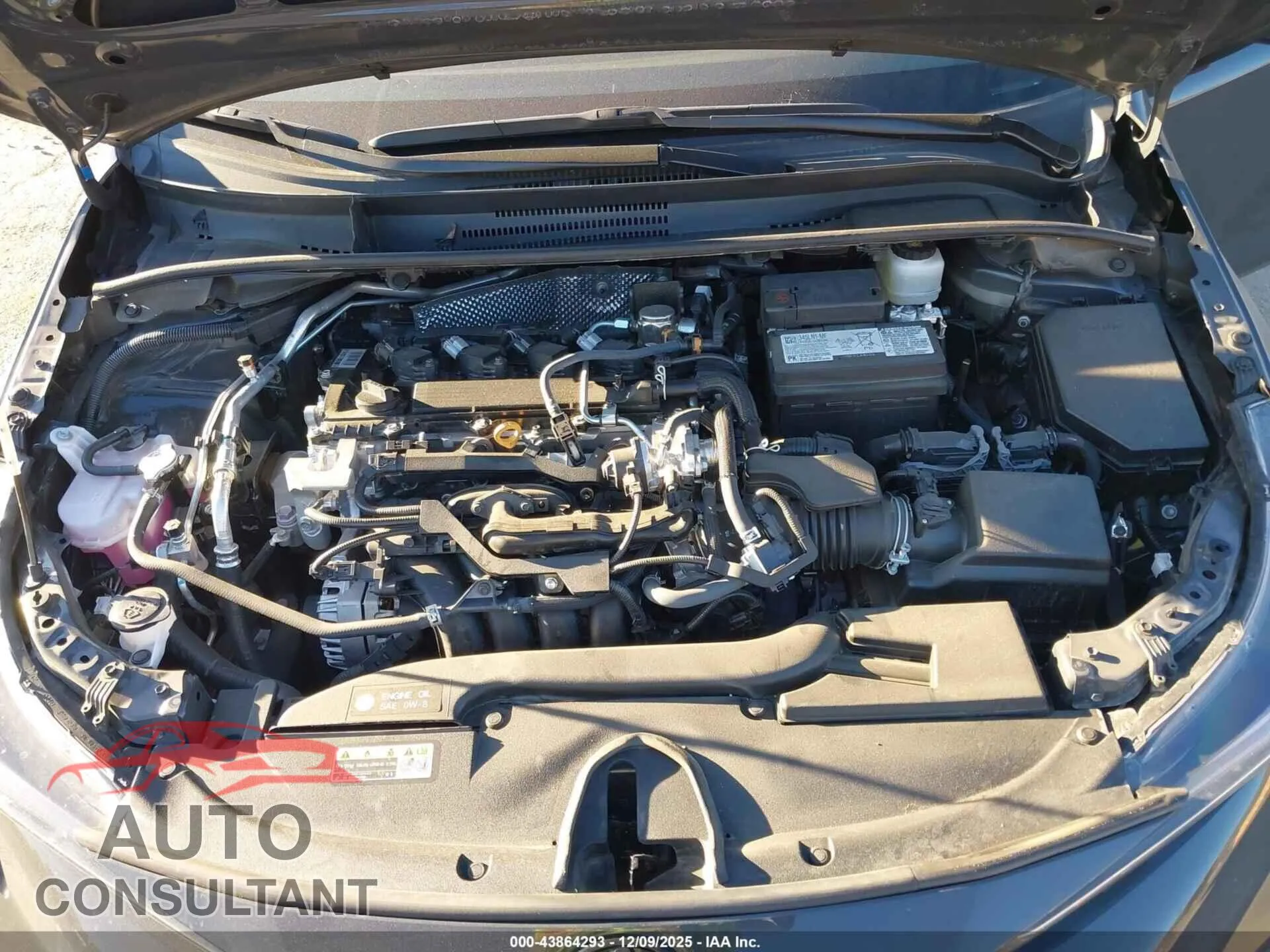 2025 TOYOTA COROLLA Damaged VIN 5YFS4MCEXSP237261 – odometer reading