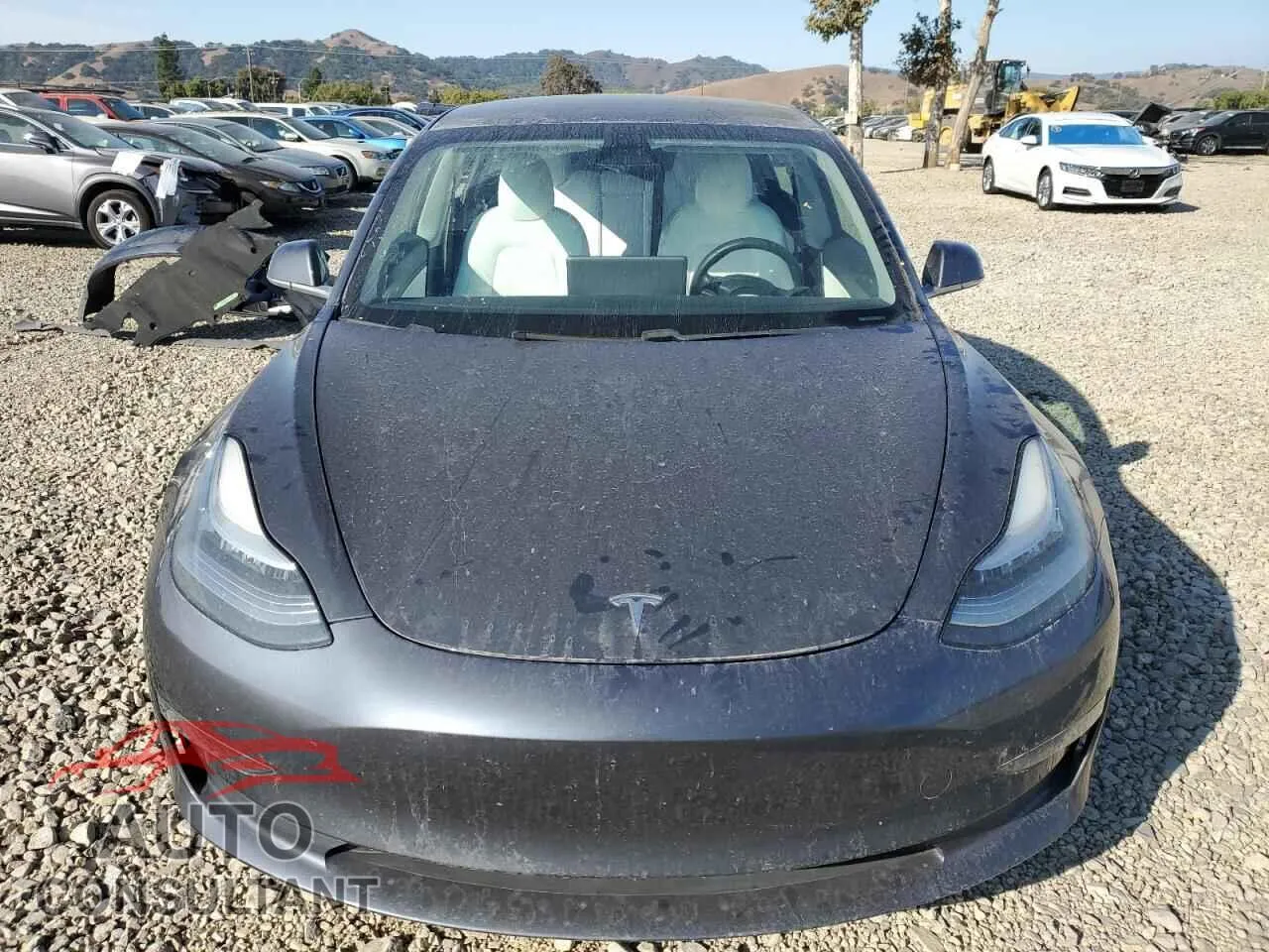 2020 TESLA MODEL 3 Damaged VIN 5YJ3E1EA1LF717857 – interior seats