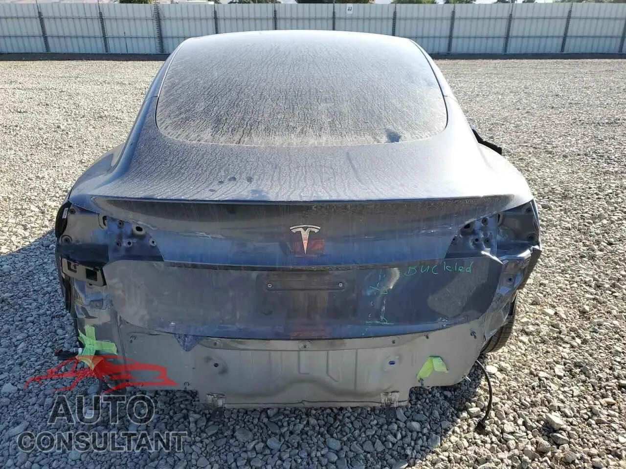 2020 TESLA MODEL 3 Damaged VIN 5YJ3E1EA1LF717857 – engine bay